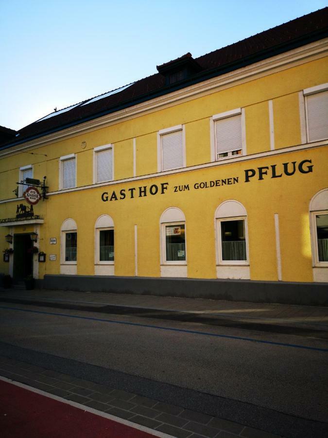 Gasthof Zum Goldenen Pflug Amstetten Exterior foto